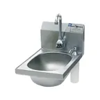 image of Eagle Group HSAN-10-FE-B-DS-1X 12" Wall Mounted Hand Sink w/e-Faucet, e-Eye & Soap Dispenser /flyer
