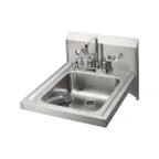 image of Krowne HS-50 20" Wall Mounted Hand Sink with Wrist Faucet & Soap Dispenser