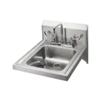 image of Krowne HS-53 20" Wall Mounted Hand Sink with Wrist Faucet