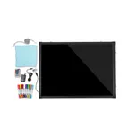 image of Alpine Industries ALP495-04 Write‑On LED Board, 31" x 23" x 0.5", Glass Frame, 48 LEDs, Wall‑Mount