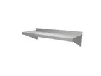 image of ATS MET-WS-1436 Stainless Steel Wall Shelf w/ 250 lb. Capacity - 36"W x 14"D x 9"H