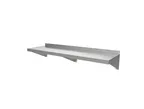 image of ATS MET-WS-1448 Stainless Steel Wall Shelf w/ 250 lb. Capacity - 48"W x 14"D x 9"H