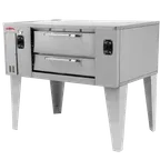 image of BakeMax BMBPD125 66" Gas Pizza Stone Hearth Deck Oven