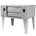 image of BakeMax BMBPD915 54" Gas Pizza Stone Hearth Deck Oven