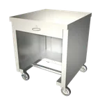 image of Duke TCS-30PG-VALUE Thurmaduke Cashier Stand, 30W, 32D, 36H, Stainless Steel Top, 20ga Paint Grip Steel