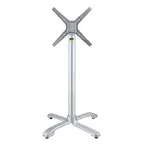 image of FLAT Tech CT4335 Bar Height SX26 Table Base, 26x26 Aluminum, Powder Coat Finish