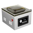 image of Hubert 29W-003 Kratos Vacuum Sealer – 13"W x 19"D x 14"H, Chamber, Alum, Countertop, 120V, 10.25" Seal Bar