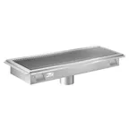 image of Koolmore KM-FTG-12120 Koolmore Commercial Floor Trough Drain, 108"W X 12"D