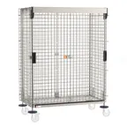 image of Metro SEC55S-SD-SL Super Erecta® Mobile Stainless Steel Security Unit