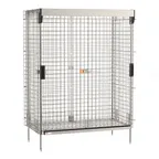 image of Metro SEC55S-SL Super Erecta® Stationary Stainless Steel Security Unit