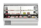 image of Migali C-DC-7 Deli Display Case, 83.6" W x 55.4" H, 40.5 cu ft, Double-Pane Glass, Auto-Defrost R290