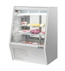 image of Migali C-DS-3 Deli Display Case 36.3"W x 55.4"H 16.5 Cu Ft Stainless Glass 2 Shelves LED Temp R290