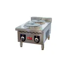 image of Omcan USA 48556 (Ce-Cn-Ehp15 208) Hot Plate, Electric, Countertop, 12"W