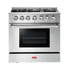 image of Omcan USA 48595 Gas 36" Restaurant Range