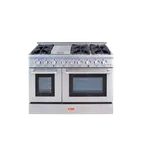 image of Omcan USA 48596 Gas 48" Restaurant Range