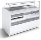 image of Oscartek GEM R4 COMBI H2 2000 – 78"W X 32‑5/16"D X 55‑1/16"H FS FSvc See‑Thru 3 Shelves Steel Ends