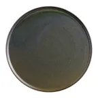 image of Steelite 6413MY020 Round Tray, 11.25" Wabi Sabi Slate Porcelain, Round Shape - 6/Case