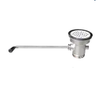 image of Serv-Ware 5D-35T-20A Waste Valve, 3-1/2" Sink Opening, 2" Drain Outlet, Twist