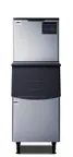 image of Summit BIM352KBIN Cube-Style Ice Maker with Bin