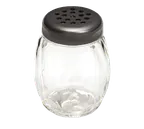 image of TableCraft Products P260BK Shaker, 6‑9 Oz Black Plastic Top, Dishwasher Safe, Fits Rack 260R