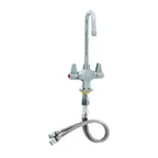 image of T&S Brass 5F-2SLX03 Equip Faucet, Deck Mount, Single Hole Base