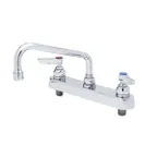 image of T&S Brass B-1122-PT Workboard Faucet, Deck Mount, 8" Centers