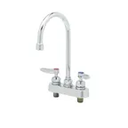 image of T&S Brass B-1141-CR Faucet Workboard, Swivel, Deck Mount, 11-3/8" Long