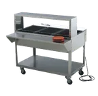 image of Vollrath 38099 Servewell® Caster Set, 4" Dia., (2) with Brakes