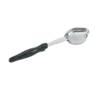 image of Vollrath 6422420 Spoodle Perforated 4 Oz Stainless Spoon, Black Nylon Handle, 13‑13/16" x 3‑11/16"