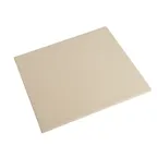 image of Winco KCH-09011 Old Stone 14"X16" Cordierit Pizza Stone, Rectangle, Beige, Old Stone