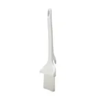 image of Winco NB-20HK 2" Wide Concave Pastry Brush with Hook, Plastic Handle, White, 1 Piece