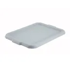 image of Winco PL-57C Gray Polypropylene Dish Box Cover