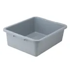image of Winco PLW-7G Gray Dish Box w/ 1-Compartment, Freezer Safe
