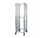 image of Winholt AL-2424B Full Height Mobile End Loading Pan Rack w/ (20) 23"x23" Donut Screens 