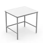 image of Winholt DPTR-3672 Poly Top Work Table