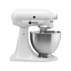 image of KitchenAid K45SSWH Classic™ Series 4.5-qt Tilt-Head Stand Mixer, 10-Speed, White