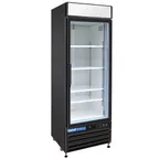 image of Hubert 69K-057 - 23 cu. ft. Glass Door Freezer, 27" W x 32" D x 79" H, Steel, 120V, LED Display