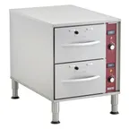 image of Hubert 95678 Kratos Drawer Warmer, Double Drawer, Free Standing, Narrow
