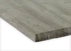 image of JustChair TTWRZ-3248-PONDGREY Werzalit Composite Outdoor Rectangular Table Top, 32" x 48", Ponderosa Grey