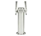 image of Micro Matic 1689 Draft Tower – 3" Air‑Cooled Column, Mount, Faucets, 5 ft Tubing, NSF Certified