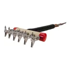 image of Micro Matic 1734-S Kool‑Rite™ 20‑1/2" Glycol‑Cooled Tap, 6 Faucets, 1‑5/8" Shank, 3‑1/2" OC, NSF