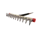 image of Micro Matic 1737-S Wall Glycol-Cooled Tap Tower 36" 12 X 304 SS Faucets 1-5/8" Shanks 3" OC NSF