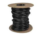 image of Micro Matic 547B1200 3/16" I.D. Black Vinyl Hose - 100' Spool