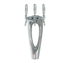 image of Micro Matic 9503-C Mystique Draft Tower, 7-1/4" W x 17" H, Glycol‑Cooled, Chrome, 1‑3 Stainless Taps