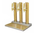 image of Micro Matic BS-SKY-3PVDKR-LR Beer Station 18" X 19" Glycol‑Cooled 3‑Col PVD Columns 11" Clearance
