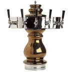image of Micro Matic CT400E-5-GLY Braumeister Draft Beer Tower – CT Glycol‑Cooled, Ceramic, 5‑Tap, 5‑5/8" OC