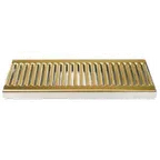 image of Micro Matic DP-120SSPVD Drip Tray Trough, Surface Mount, 12"W X 5"D