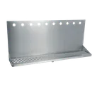 image of Micro Matic DP-332ELD-10-3 Drip Tray Trough, Wall Mount, 36"W X 6-3/8"D X 14"H