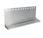 image of Micro Matic DP-332ELD-12-3 Drip Tray Trough, Wall Mount, 36"W X 6-3/8"D X 14"H