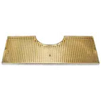 image of Micro Matic DP-630DSSPVD-24E Drip Tray Trough, Surface Mount, 24"W X 11"D